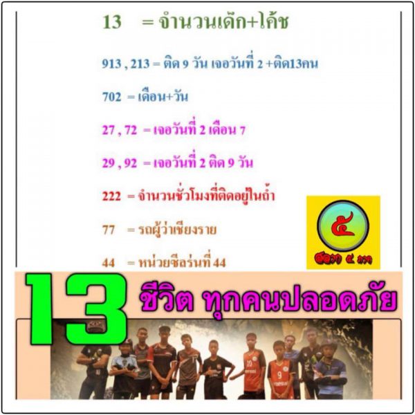 หวยดัง 16/7/61