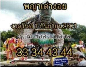 หวยเต่างอย 1/9/61