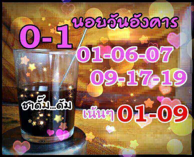 บอกสูตรหวยฮานอย 18/9/61 10