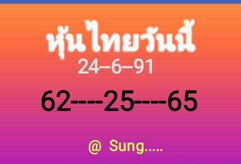 รวมชุดตัวเลขหวยหุ้น 24/9/61 17