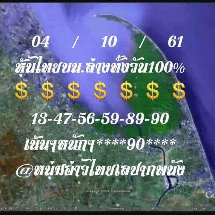 แจกเลขเด็ดหวยหุ้น 4/10/61