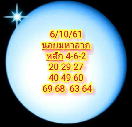 แนวทางหวยฮานอยทำเงิน 6/10/61 3