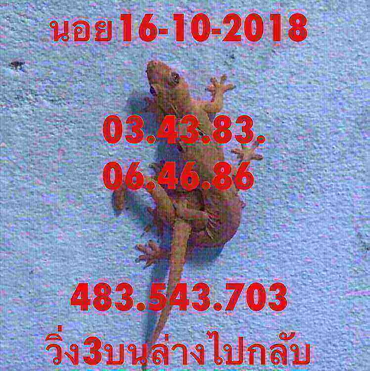 แจกสูตรหวยฮานอย 16-10-61 9