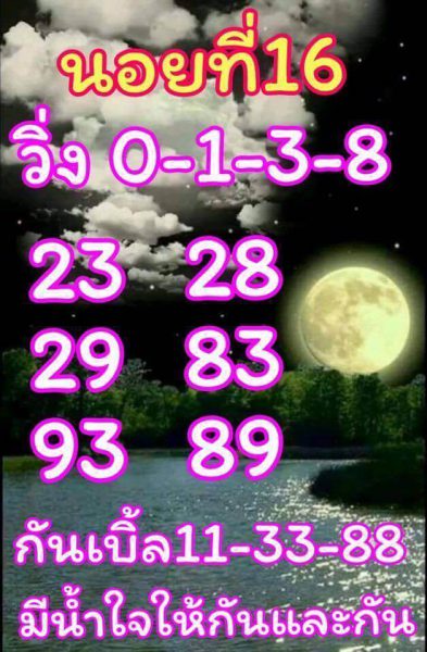 แจกสูตรหวยฮานอย 16-10-61 6