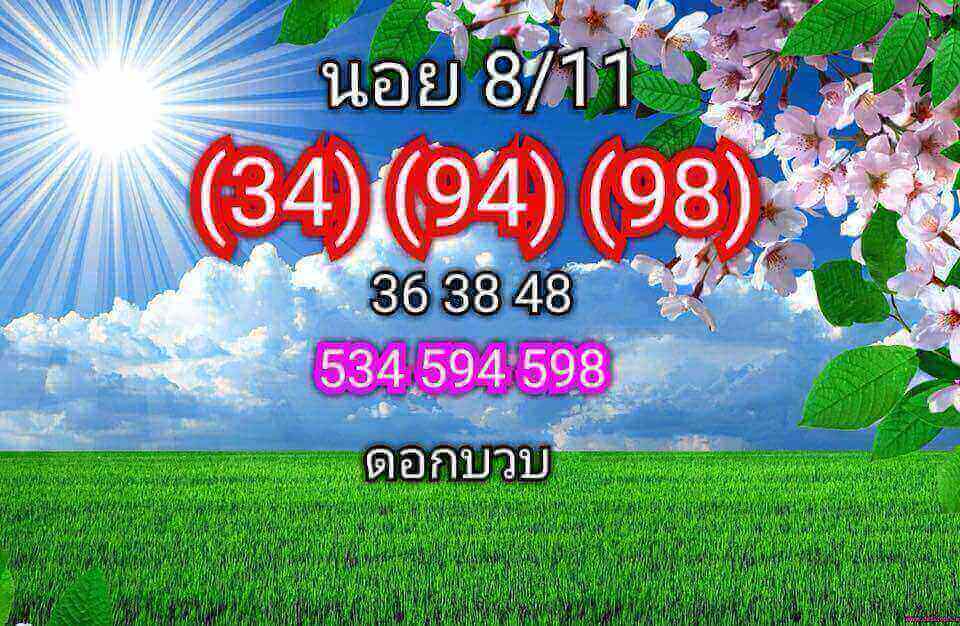 หวยฮานอยแม่นๆ 8/11/61 13