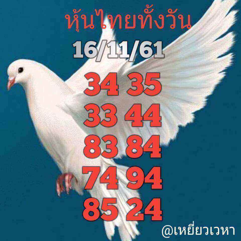 หวยหุ้นแม่นทุกรอบ 16/11/61 7