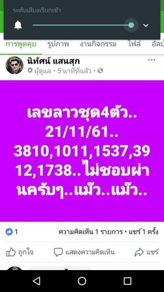 หวยลาววันนี้ 21/11/61 9