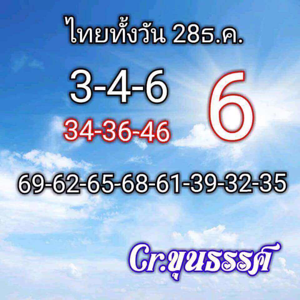 แจกหวยหุ้นฟรี 28/12/61 5