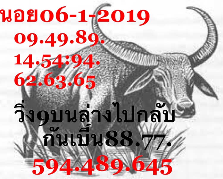 ฟรีหวยฮานอย 6/1/62 9