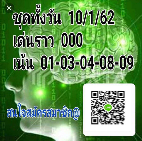 สูตรหวยหุ้น 4 รอบ  10/1/62 9