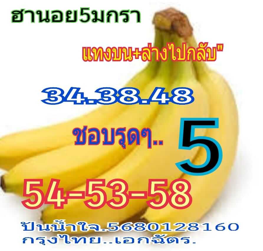 แจกฟรีหวยฮานอย 5/1/62 4