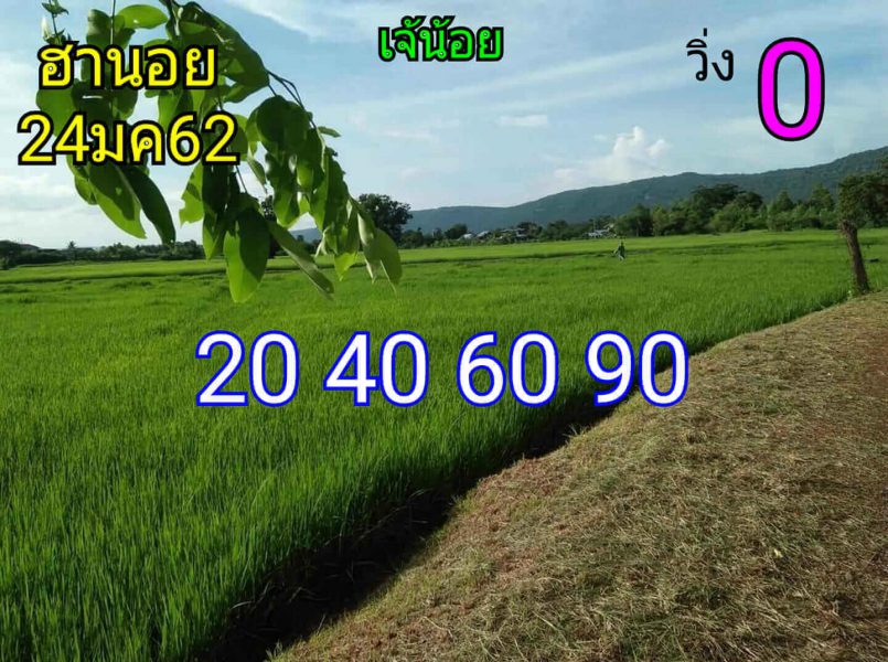 เลขเด็ดหวยฮานอย 24/1/62