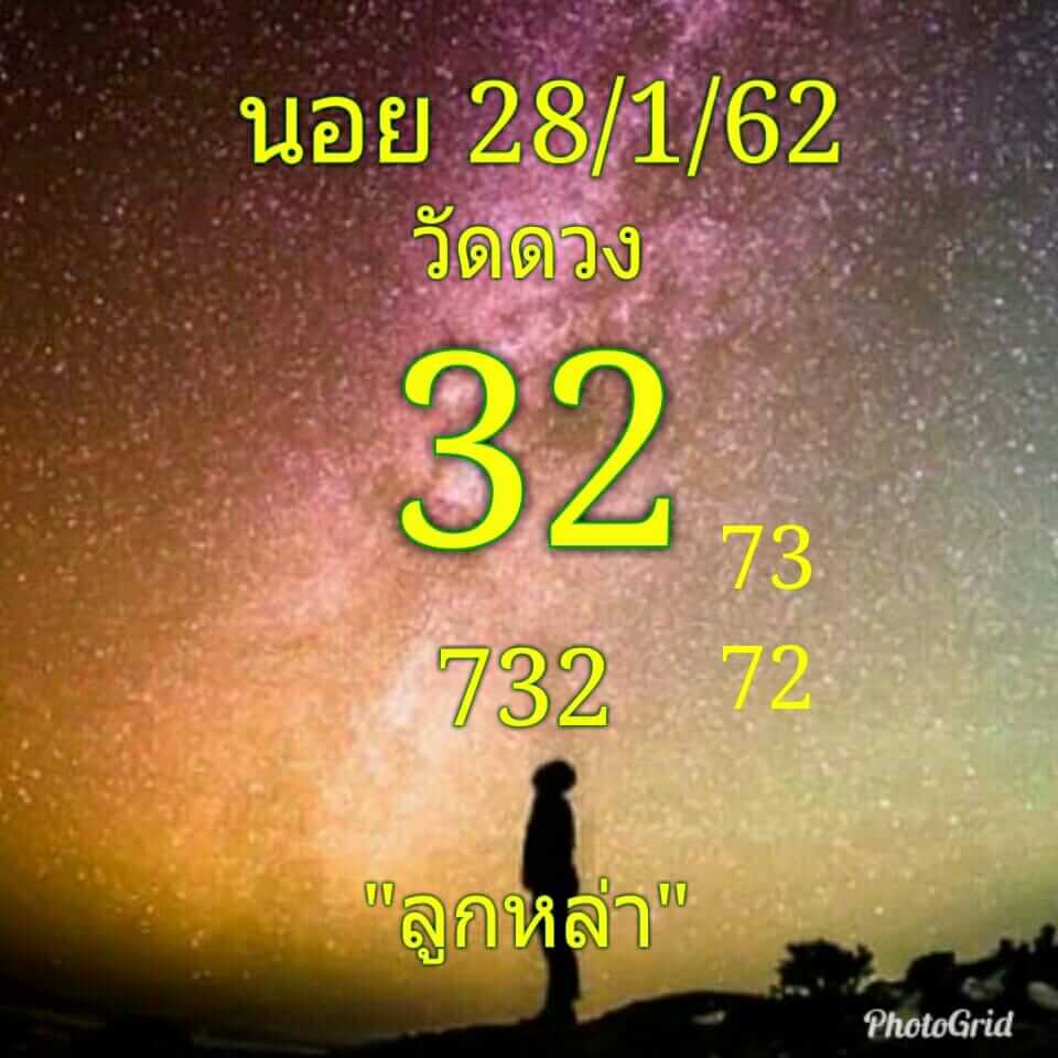 หวยฮานอยพารวย 28/1/62 18