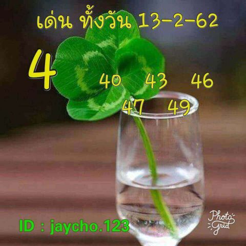 หวยหุ้นแม่น 13/2/62 16