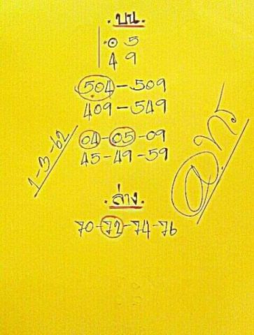 หวย@ทร 1/3/62