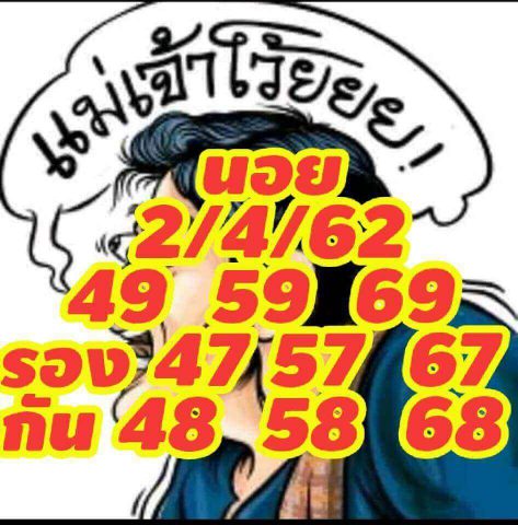 หวยฮานอยวันนี้ 2/4/62 12