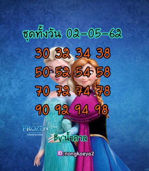 แนวทางหวยหุ้น 2/5/62 3