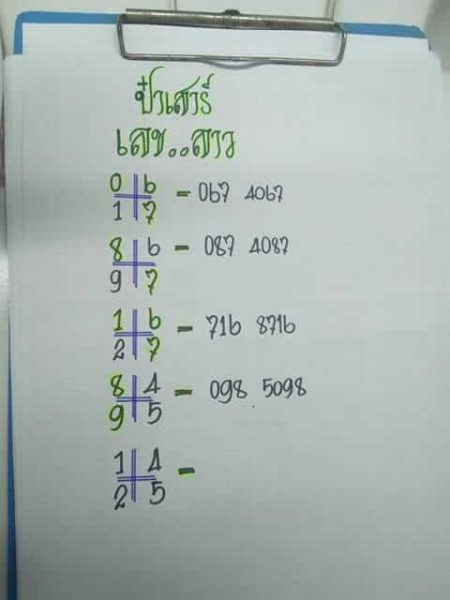 หวยลาววันพุธ 29/5/62 4