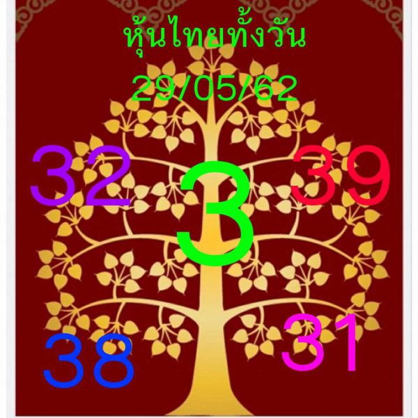 แนวทางหวยหุ้น 29/5/62 8