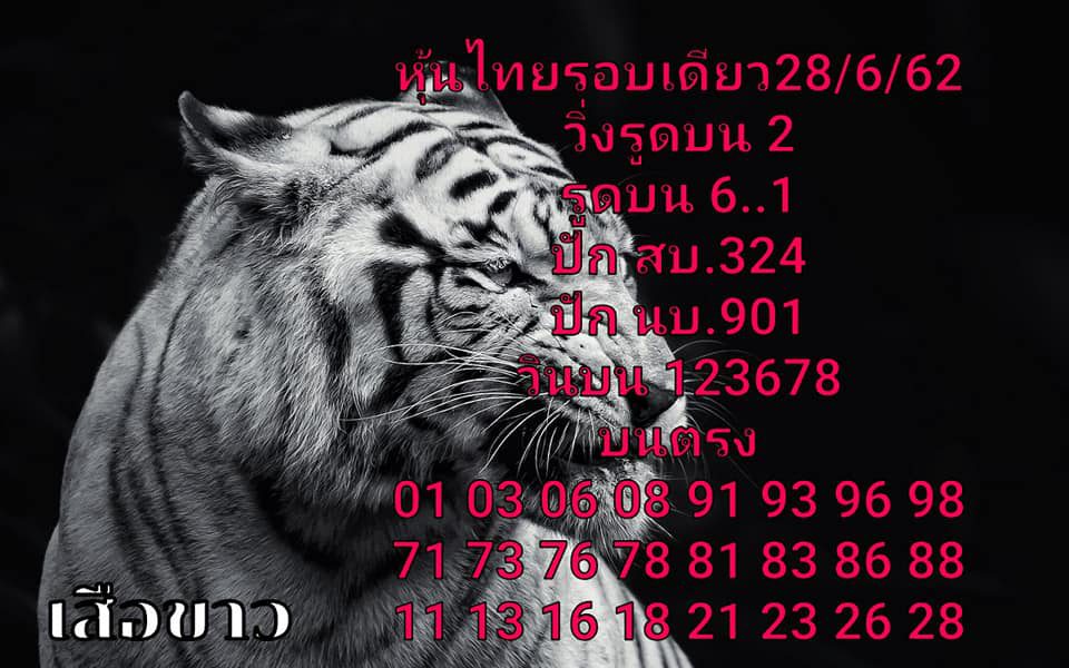 หวยหุ้น 28/6/62 รูปที่ 6