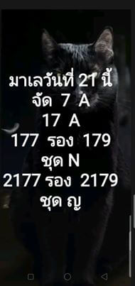 หวยมาเลย์วันนี้ 21/12/62 ชุดที่5