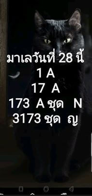 หวยมาเลย์วันนี้ 28/12/62 ชุดที่6