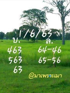 หวยมาเพราะเมา 1/6/63