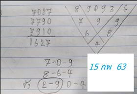 หวยมาเลย์วันนี้ 15/2/63 ชุดที่13