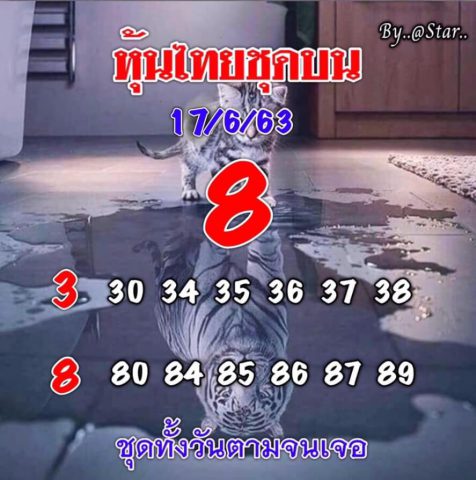 หวยหุ้นวันนี้ 17/6/63 ชุดที่ 2