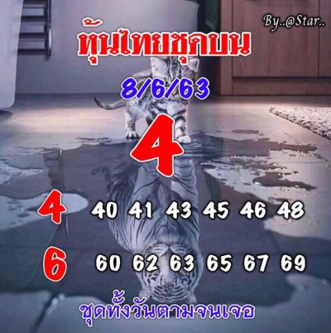 หวยหุ้นวันนี้ 8/7/63 ชุดที่ 9