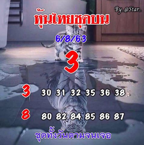 หวยหุ้นวันนี้ 6/8/63 ชุดที่ 3