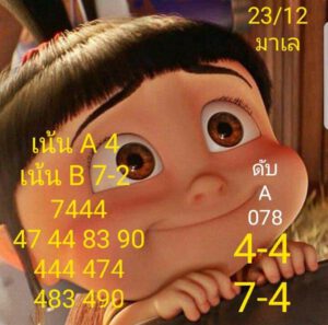 หวยมาเลย์วันนี้ 23/12/63 ชุดที่ 8