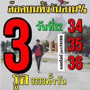 หวยหุ้นวันนี้ 22/1/64 ชุดที่ 6