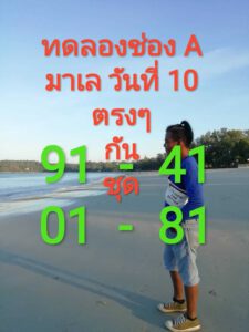 หวยมาเลย์วันนี้ 10/3/64 ชุดที่ 3