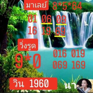 หวยมาเลย์วันนี้ 8/5/64 ชุดที่ 10