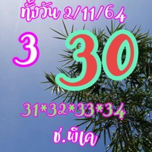 หวยหุ้นวันนี้ 2/11/64 ชุดที่ 3