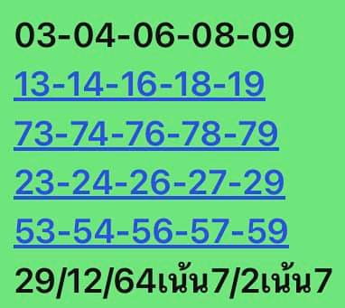 หวยหุ้นวันนี้ 29/12/64 ชุดที่ 5