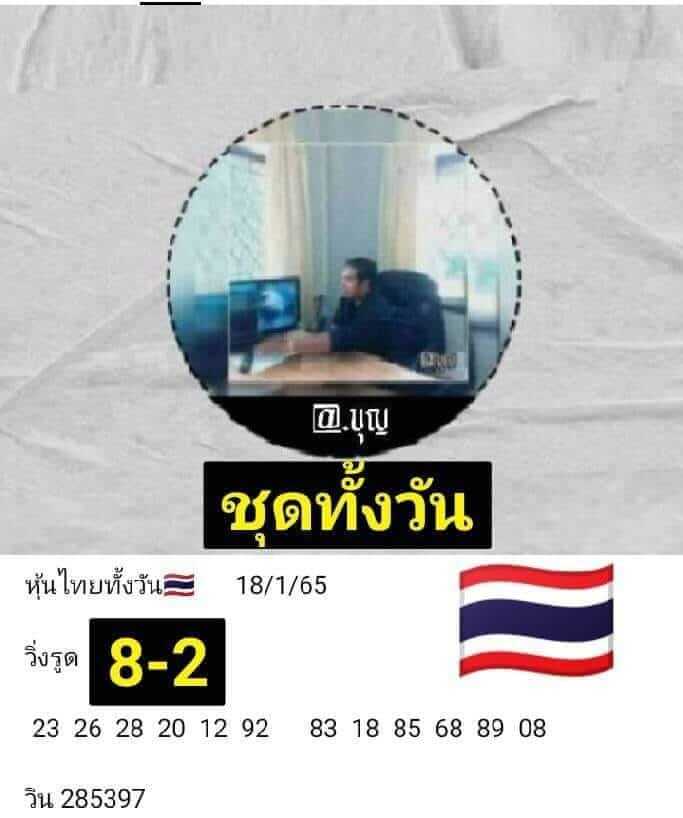 หวยหุ้นวันนี้ 18/1/65 ชุดที่ 4