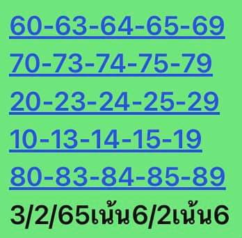 หวยหุ้นวันนี้ 3/2/65 ชุดที่ 10