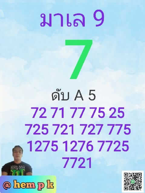 หวยมาเลย์วันนี้ 9/3/65 ชุดที่ 7