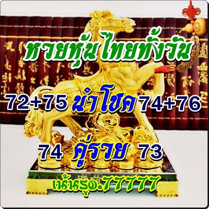 หวยหุ้นวันนี้ 24/3/65 ชุดที่ 7