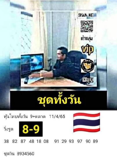 หวยหุ้นวันนี้ 11/4/65 ชุดที่ 10