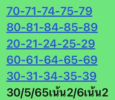 หวยหุ้นวันนี้ 30/5/65 ชุดที่ 4