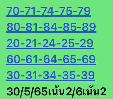 หวยหุ้นวันนี้ 30/5/65 ชุดที่ 4