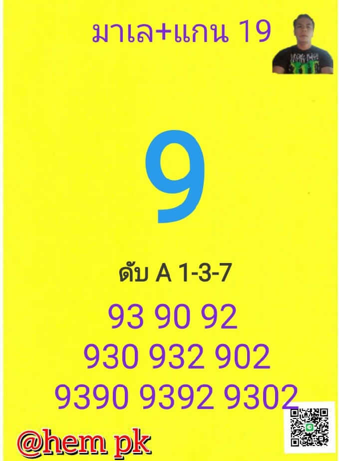 หวยมาเลย์วันนี้ 19/10/65 ชุดที่ 7