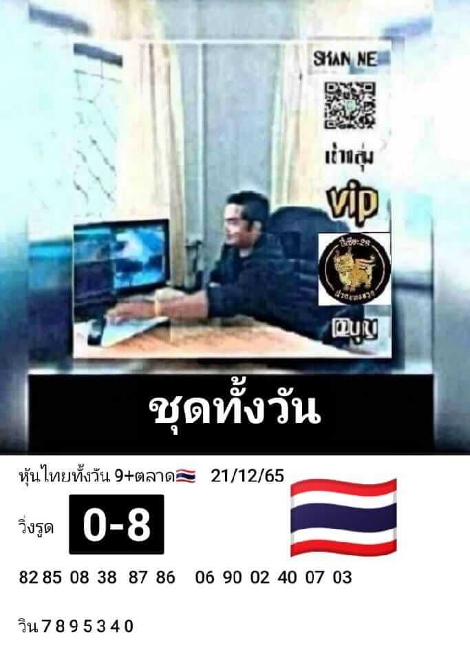 หวยหุ้นวันนี้ 21/12/65 ชุดที่ 3