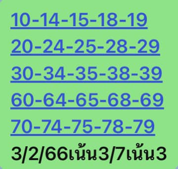 หวยหุ้นวันนี้ 3/2/66 ชุดที่ 8