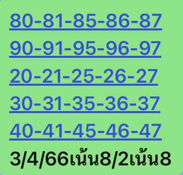 หวยหุ้นวันนี้ 3/4/66 ชุดที่ 2