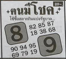 หวยคนมีโชค 17/1/67