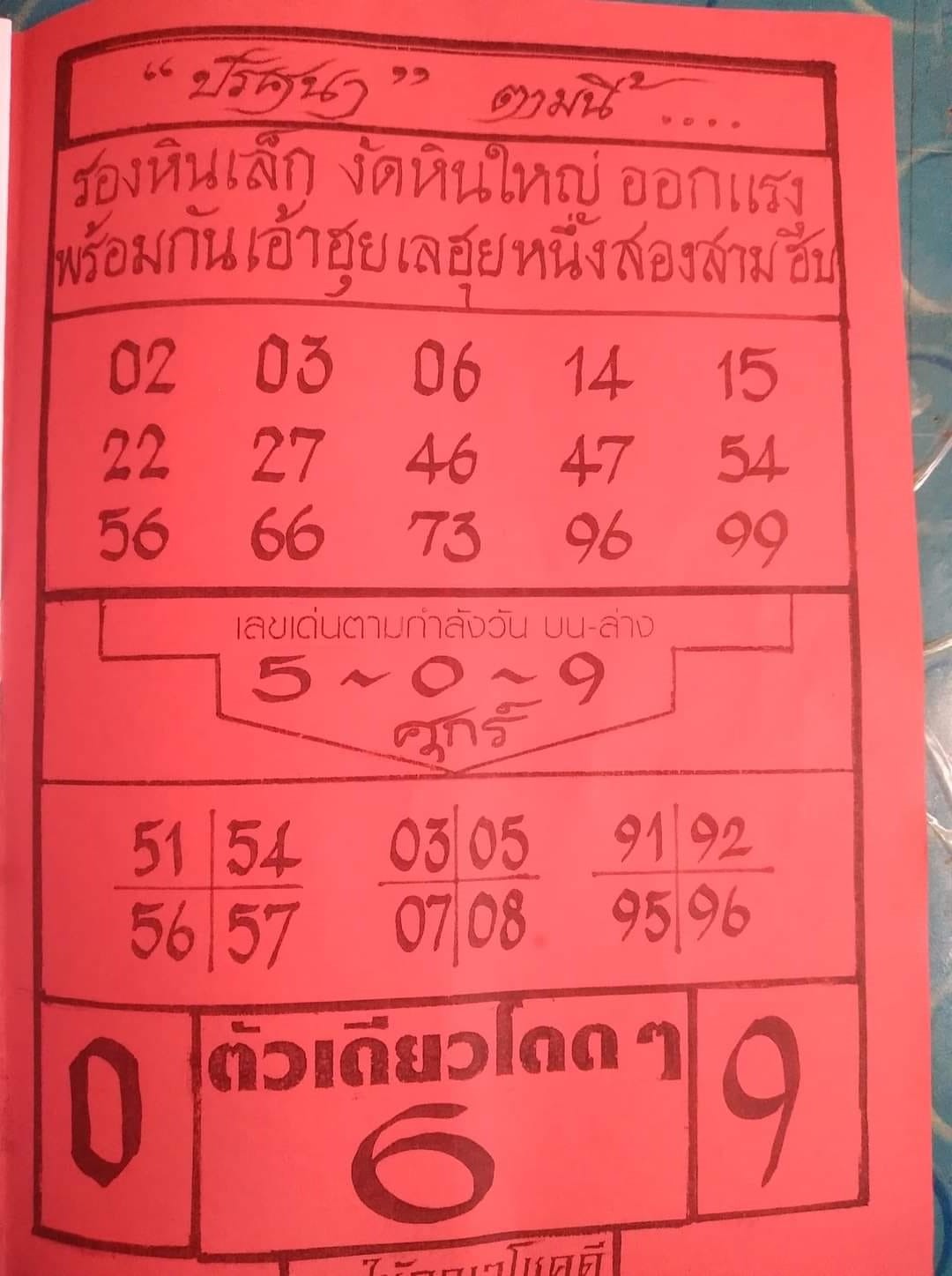 หวยภาพปริศนา 1/3/67